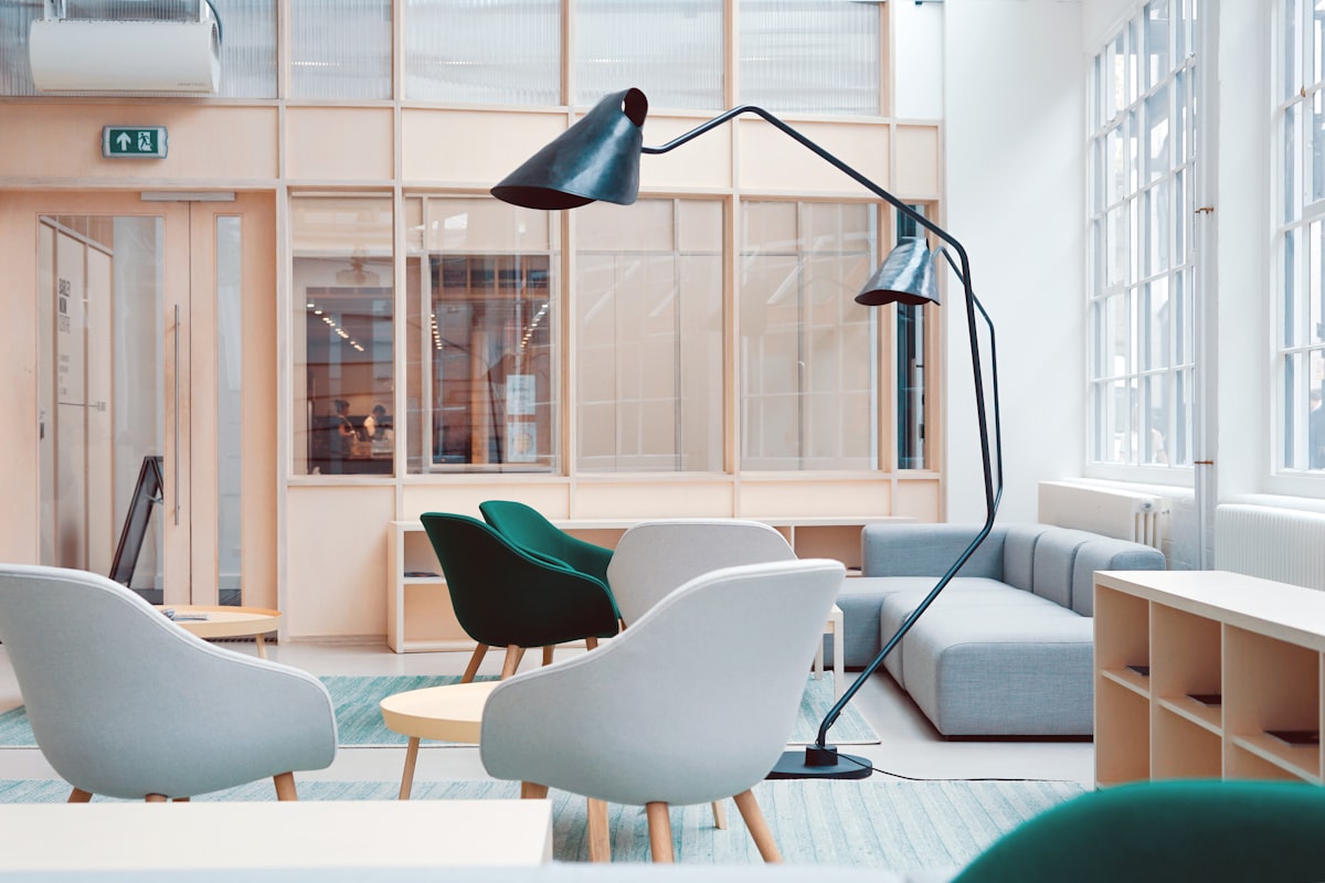 Ambiente de trabalho do escritório